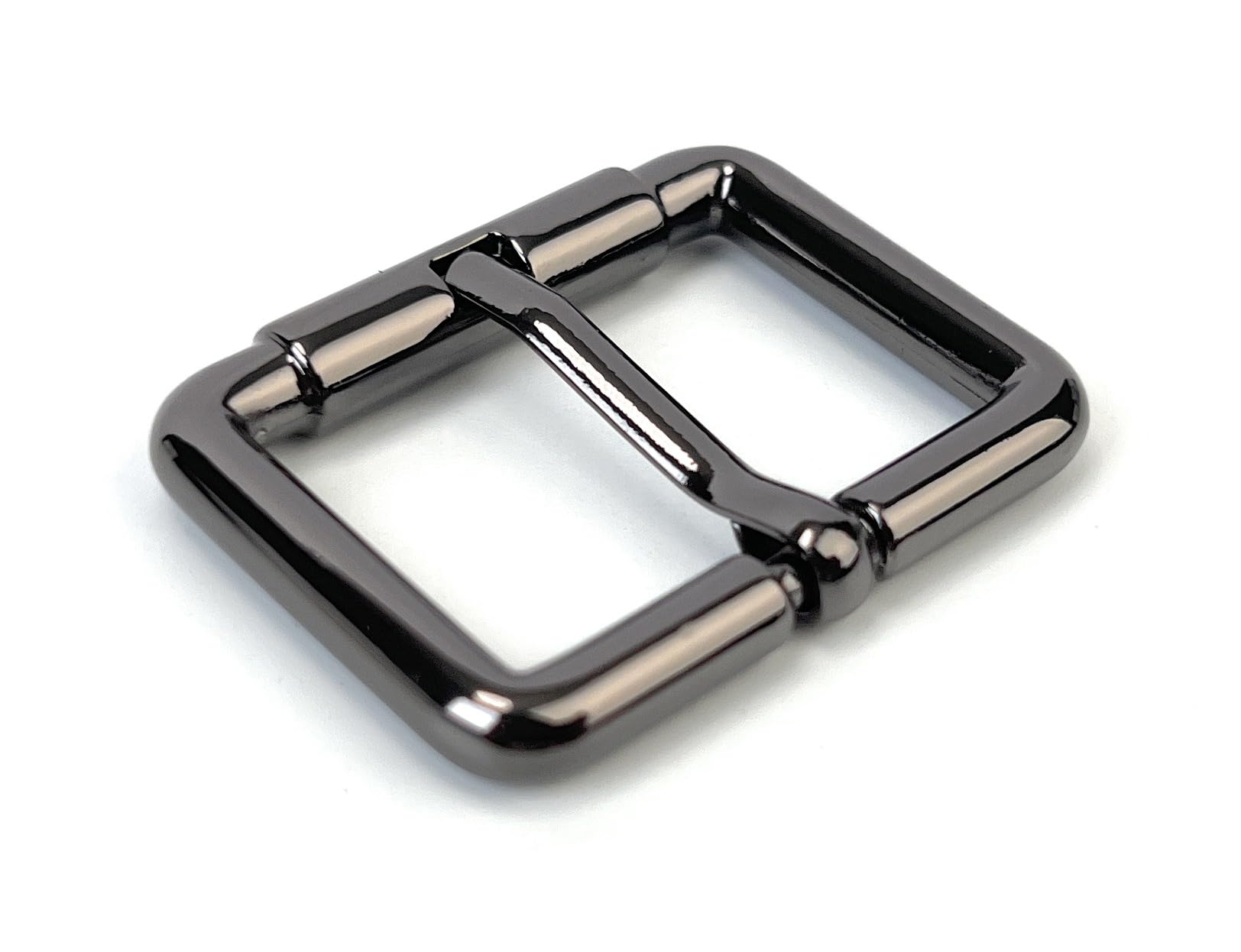 4 Pcs Belt Buckles Replacement Heavy Duty Single Prong Pin Buckle Center Bar