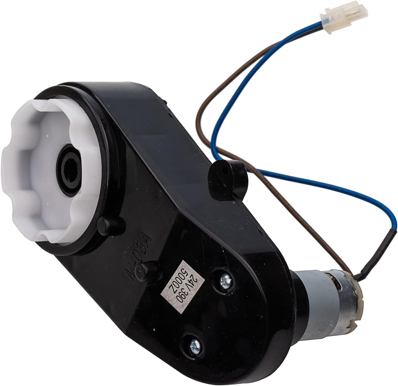 weelye Steering Gearbox with Motor RS390 24 Volt 5000 Aperture 0.39in Motor Steering Motor for Children Ride On Car Replacement Parts…