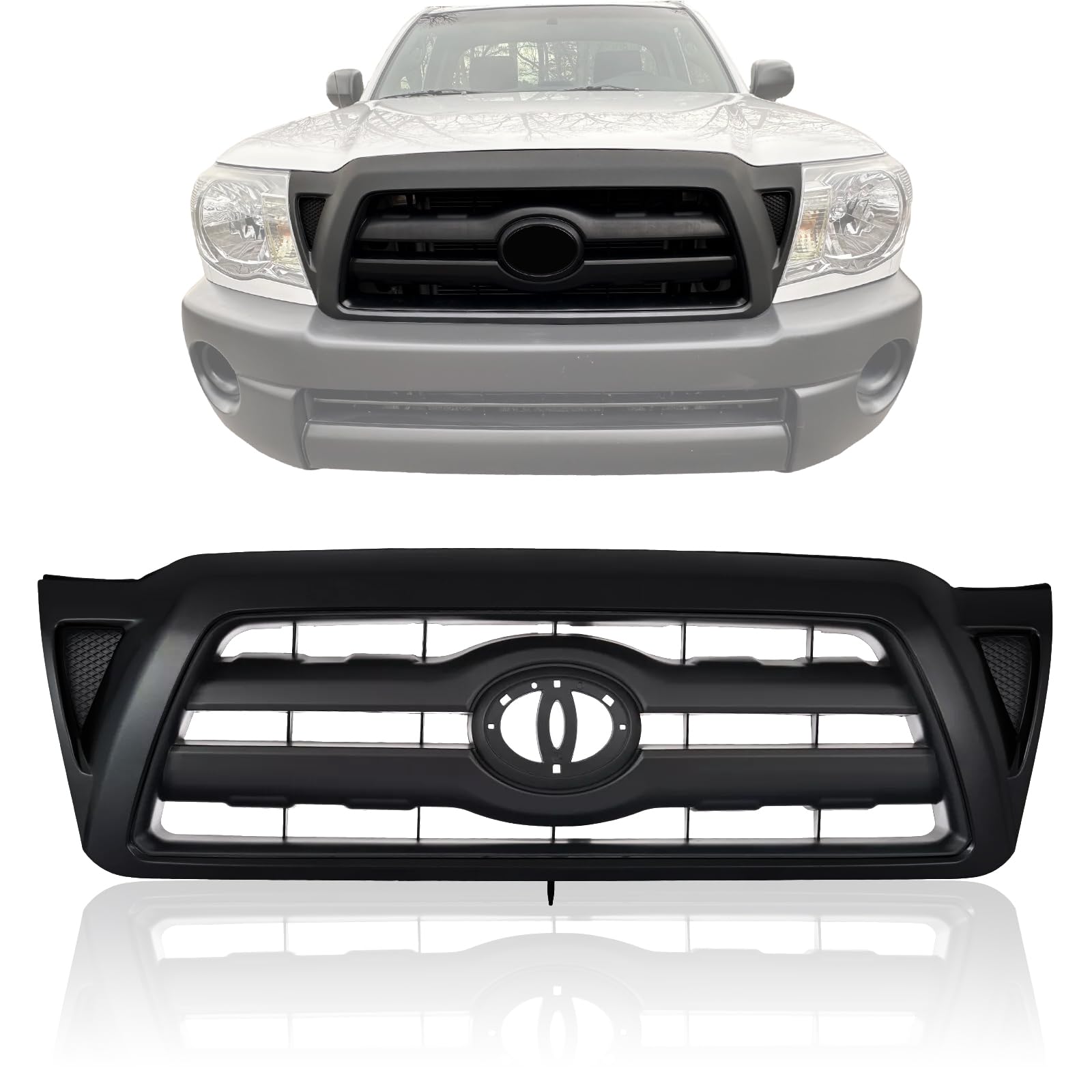 CarPartsDepot Front Grille for Toyota Tacoma