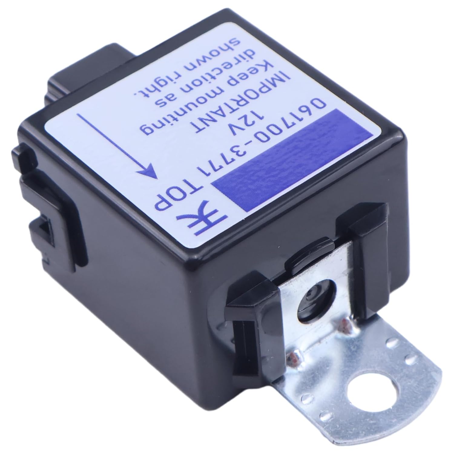 Solarhome 12V Relay 061700-3770 061700-3771 061700-3760 T0070-31410 Compatible with Kubota Relay Stop Solenoid B1550E B1750D BX1800D BX1850D BX1860 BX1870 F1900 G18 G2160 G23 L2900DT L3010DT M5030