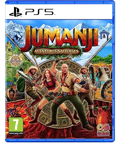 Jumanji Aventures Sauvages PS5 pour animer vos soirées gaming en famille
