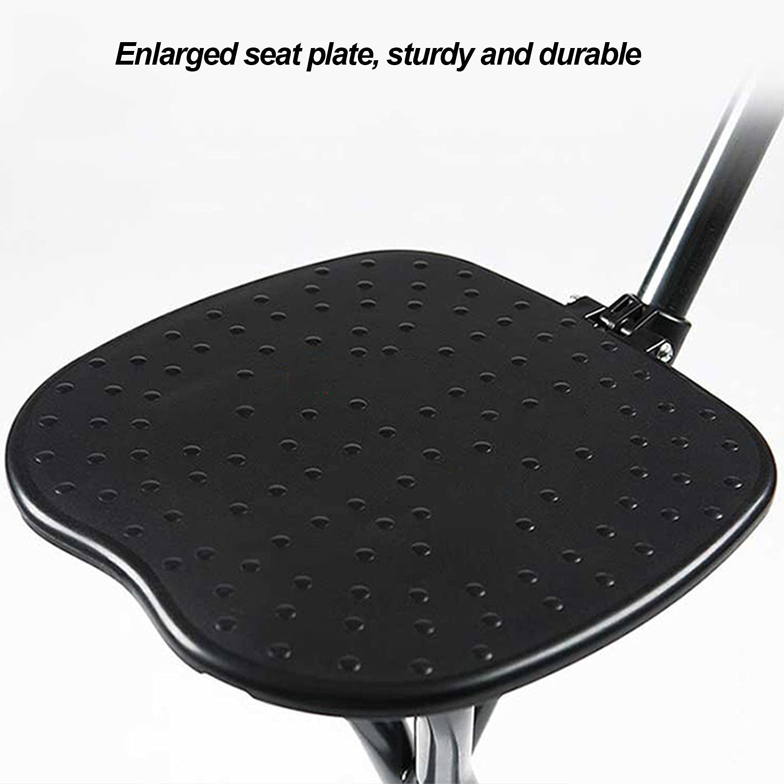 Bastón de Paseo Bastones para Mayores Asiento plegable de bastones Ligero, de altura Silla de muleta ajustable de altura Masaje de masaje Taburete para ancianos, con asas cómodas para caminar, soporte