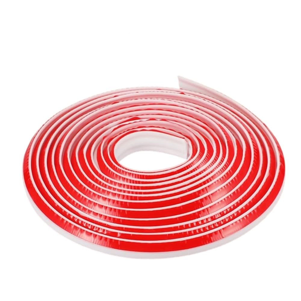 Jnchdghwa White Quarter Round Baseboard Molding Trim 16.4 Ft X 1/2 Inch Peel And Stick Self-Adhesive Wall Base Caulk Strip