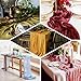 Efavormart 10FT Red Gauze Cheesecloth Table Runner, Gauze Fabric Boho Wedding Arbor Decor