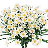 fiori artificiali milano Perfetti per illuminare la vostra vita: Queste margherite artificiali di color giallo brillante con foglie di un verde intenso regaleranno una bellezza naturale alla vostra vita. Questi rigogliosi fiori dall’aspetto e dai colori realistici illumineranno il vostro umore.