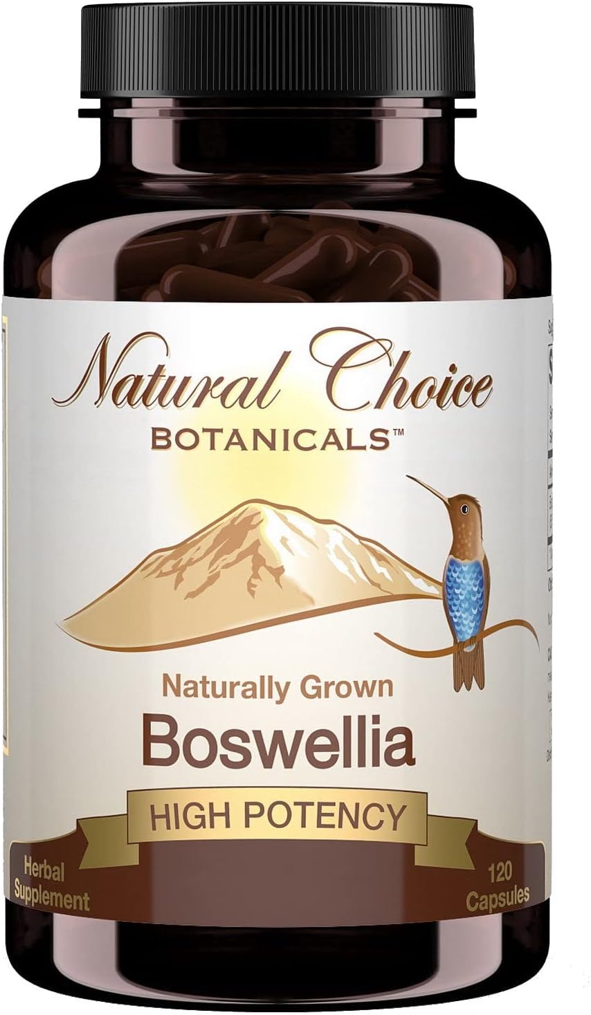 Boswellia Serrata Extract (65% Boswellic Acids) Supplement - 120 Capsules, 2 Month Supply