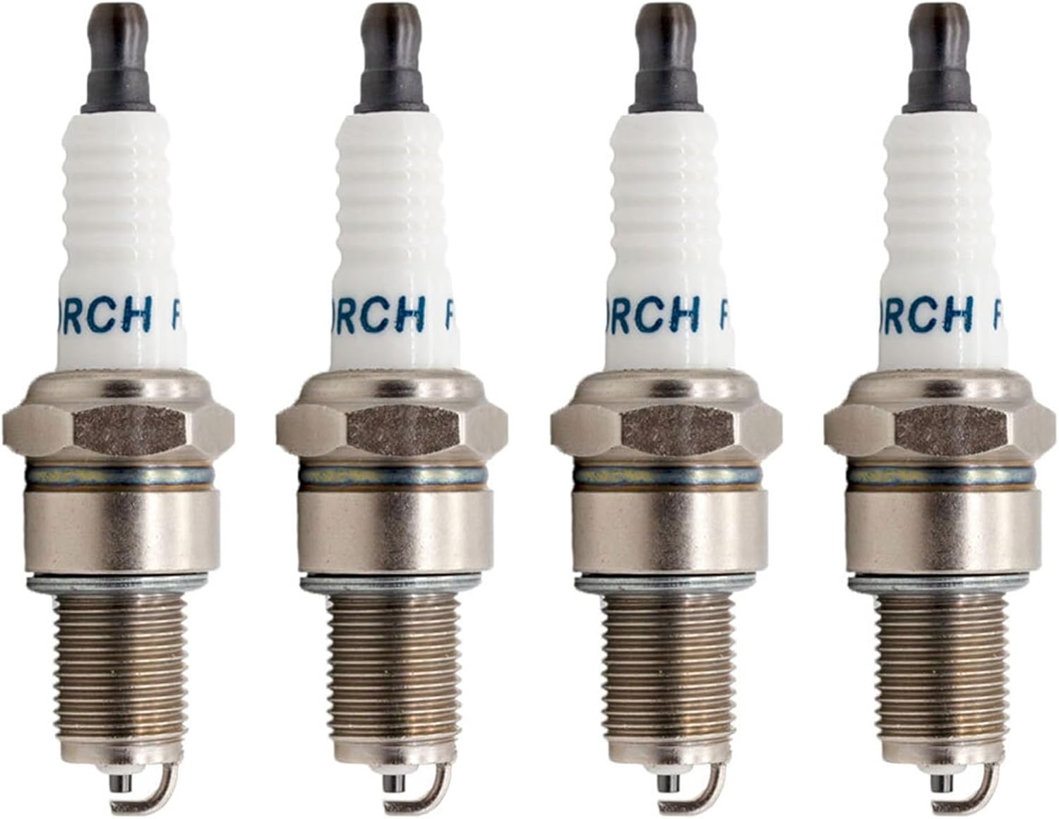 6pcs/4pcs TORCH Spark Plug F6RTC Compatible For Car Auto Automobiles Candle BP5EKA Compatible For W9LDCR Compatible For DENSO P16PR11 Compatible For CHAMPION N9YC(4 pieces with box)