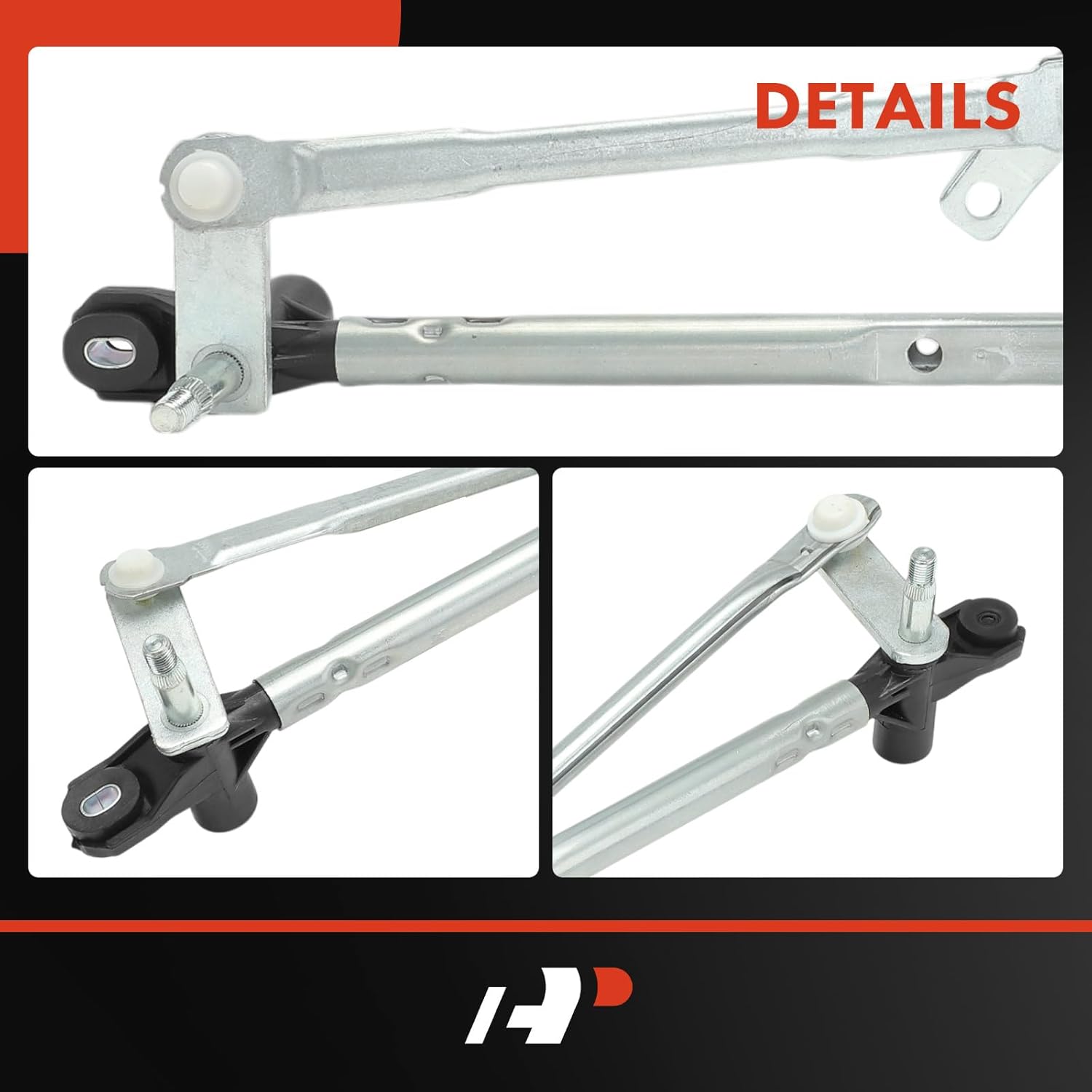 A-Premium Front Windshield Wiper Linkage Compatible with Chevrolet Aveo & Pontiac G3, G3 Wave, 2009