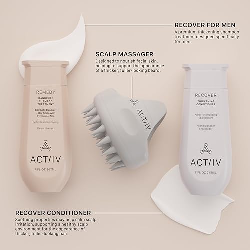 Miniatura 3 de ACTIIV Ultimate Scalp Trio  Alivia el cuero cabelludo seco y con picazón, reduce las escamas, fortalece e hidrata el cabello, incluye champú para la