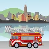 Fun and addicting racing game Fire Truck Rescue: Racing Game