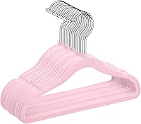 Vista 28 de MIZGI Perchas de terciopelo para niños, perchas antideslizantes para niños grandes, perchas de 14 pulgadas para jóvenes, ropa para adolescentes