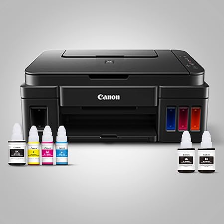 Amazon In Buy Canon E4270 All In One Ink Efficient Wifi Printer With Fax Adf Duplex Printing Black Online At Low Prices In India Canon Reviews Ratings