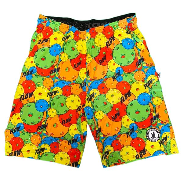 Flow Society Boys Motley Pickleball Tennis Short Multi