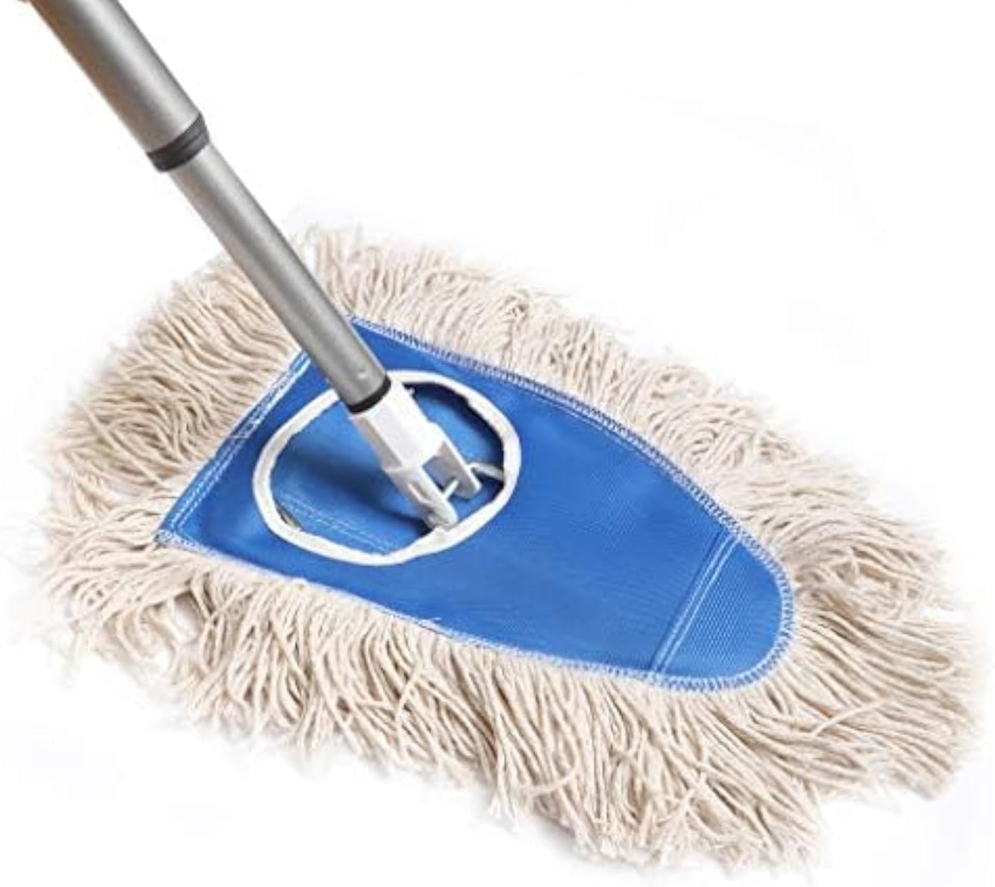 Dry Mop with Adjustable Handle – Reusable Dust Mop for Hardwood, Tile, and Laminate
