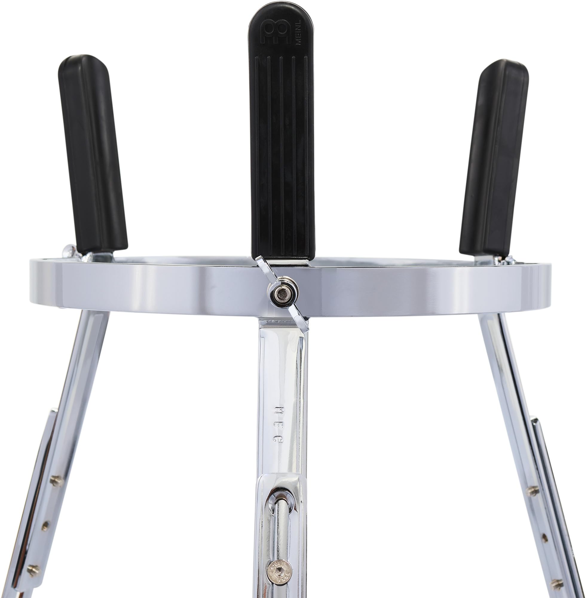 Meinl Percussion Conga Stand Zubehör - Ständer für 12,5 Zoll Marathon Classic, Designer und Luis Conte Serie Conga - Stahl, Verchromt (ST-MEC1212CH)