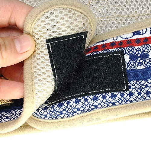 Muttitude Dog Harness & Leash Set for Small Breeds (Medium, Pueblo)