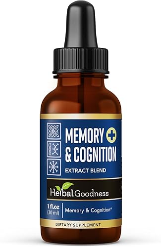 Miniatura 4 de Herbal Goodness Memoria y cognición  Soporte de memoria y claridad, apoyo inmunológico, soporte de rendimiento, impulso mental, impulso de energía,