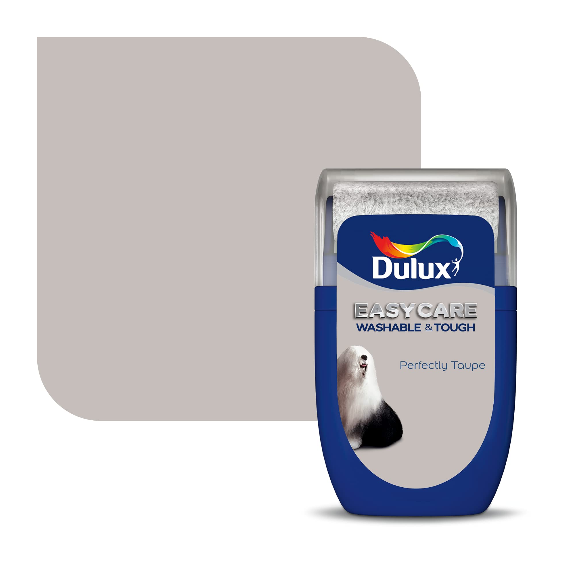 Dulux Taupe Easycare Washable & Tough Tester Paint, Perfectly 30 Ml