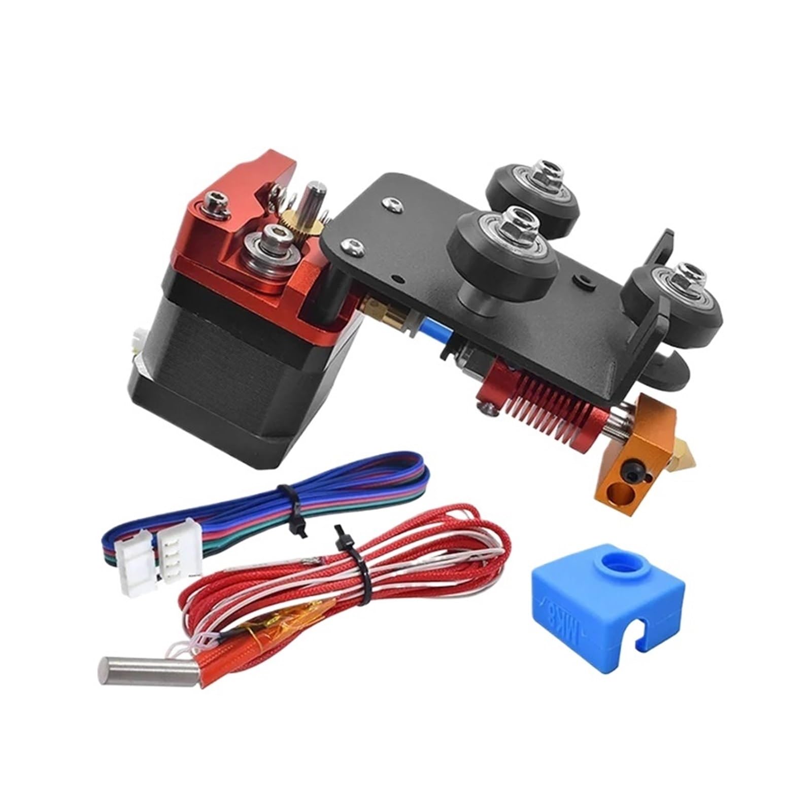 Kit Extrusor Directo AEE7 Compatible Con Creality Ender-3/5 CR10S | Cabezal de impresión integrado, motor incluido, extrusión suave, fácil instalación, piezas de impresora 3D(24V)