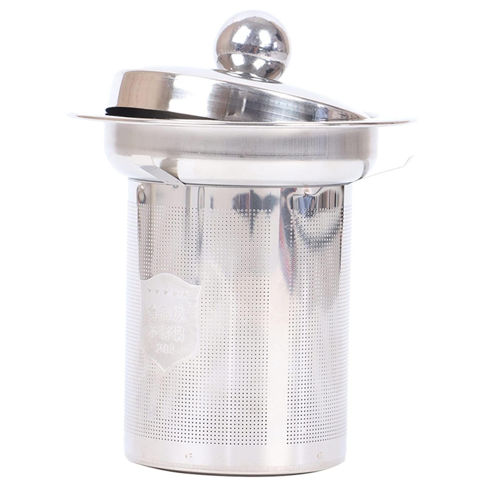Colador de té plegable de papel de filtro reutilizable, filtro de acero inoxidable, red de té