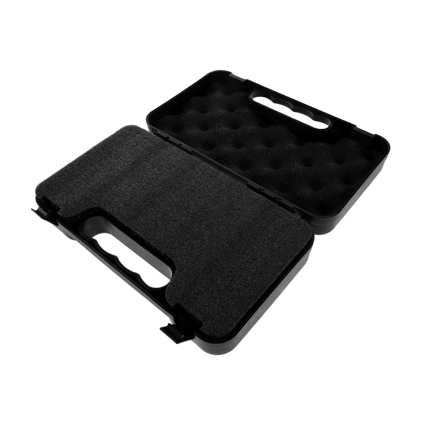 CIMAXIC Secure Fit Microphone Suitcase Portable Hard Mic Case Tearable Cotton Travel-friendly