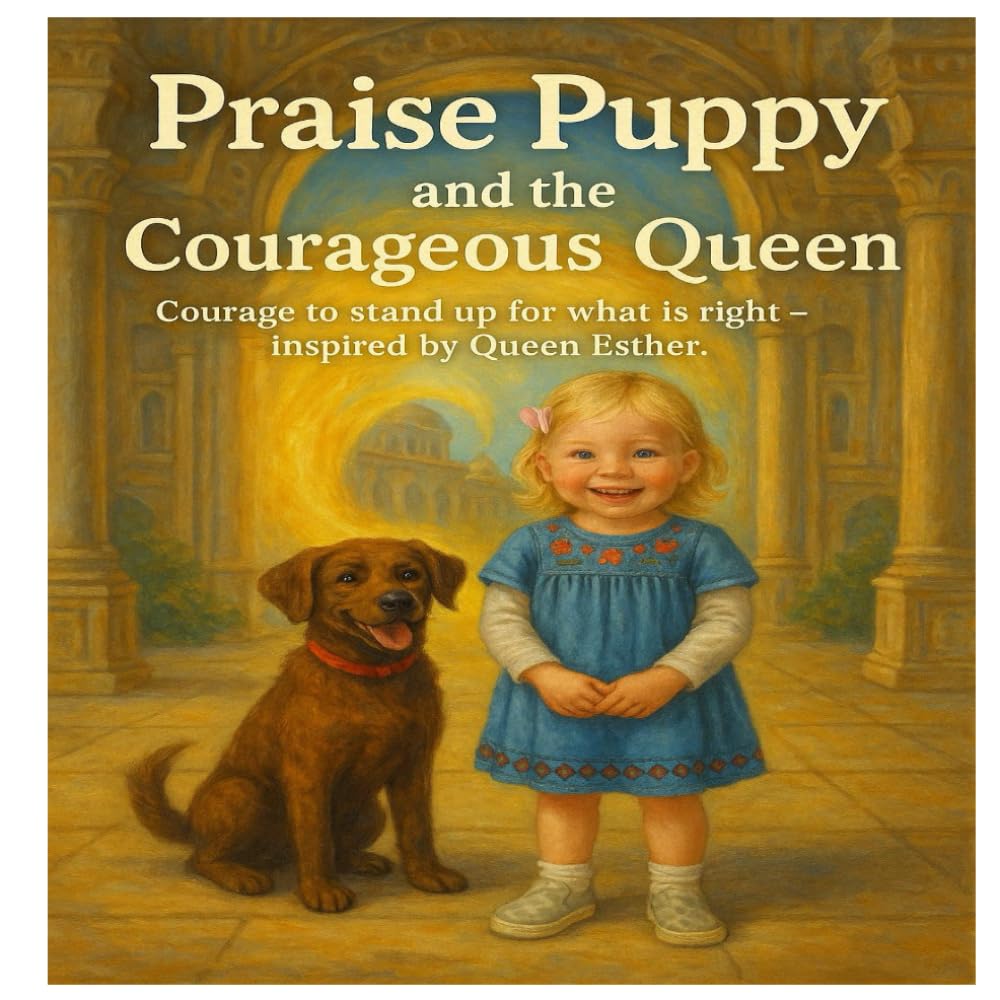 Praise Puppy and the Courageous Queen: Courage to stand up for what is right--inspired by Queen Esther (Travel through the Bible with Praise Puppy)