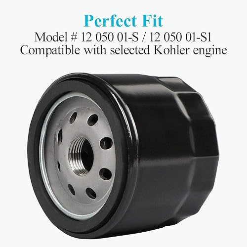 Miniatura 10 de HOODELL 792105 Filtro de aire 696854 Kit de filtro de aceite compatible con Briggs y Stratton 407777 445877 Motor John Deere D170 Z425 cortacésped,