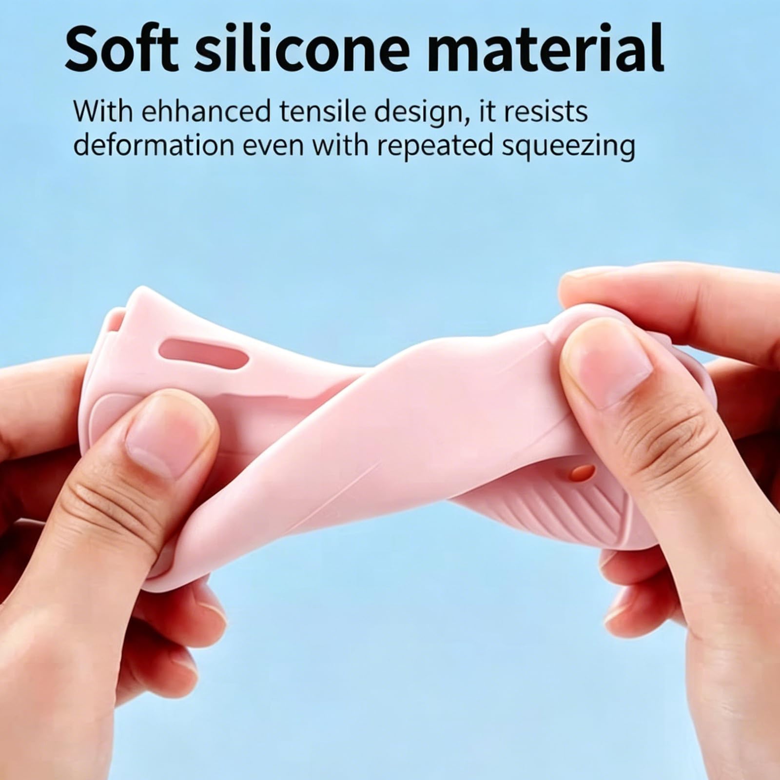 Étui en Silicone pour DJI Osmo Pocket 4, Étui de Protection avec Socle en Silicone et dragonne (Marron)