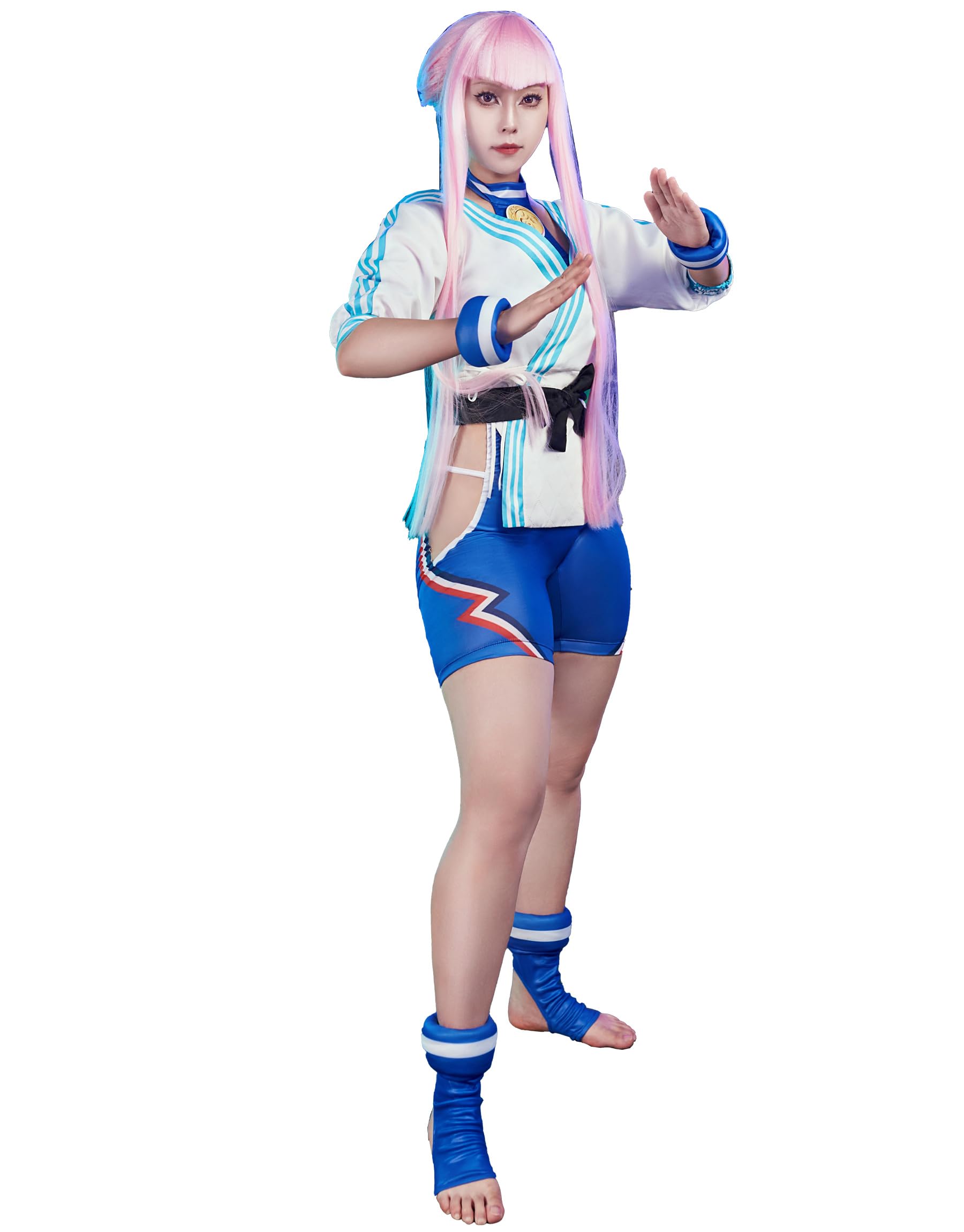 MicotakuStreet Fighter 6 Officially Licensed Manon Cosplay Costume Full Set Halloween Costume