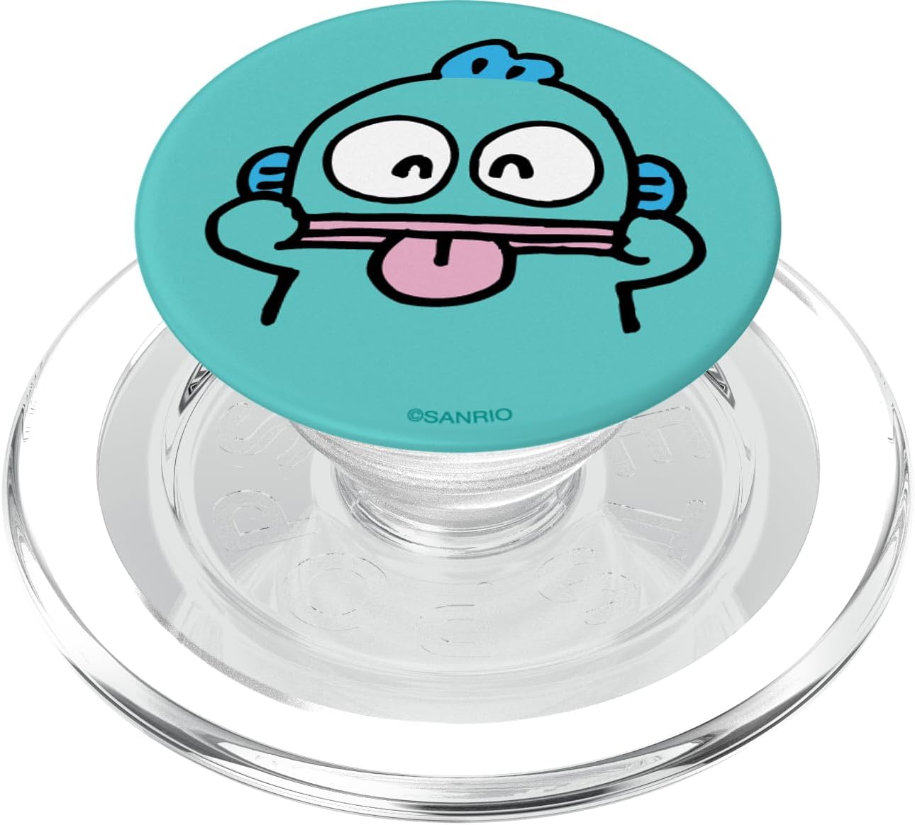 Sanrio Hangyodon Silly Face PopSockets PopWallet for MagSafe
