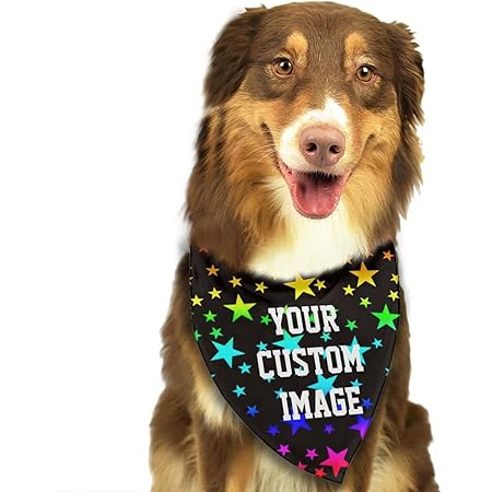 personalized dog bandanas amazon