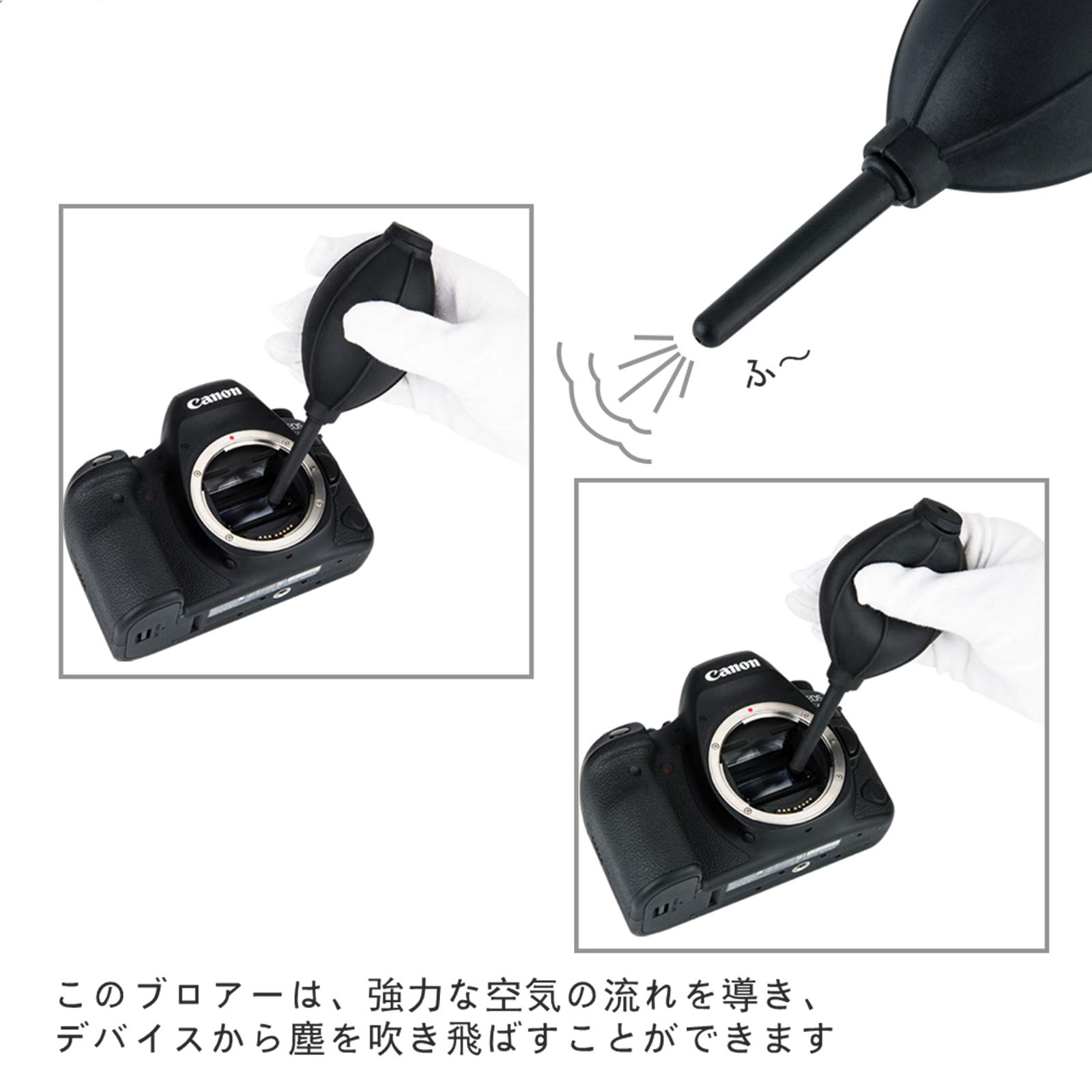 Amazon | JJC シリカゲル製 カメラ用ブロアー ハイパワーブロアー
