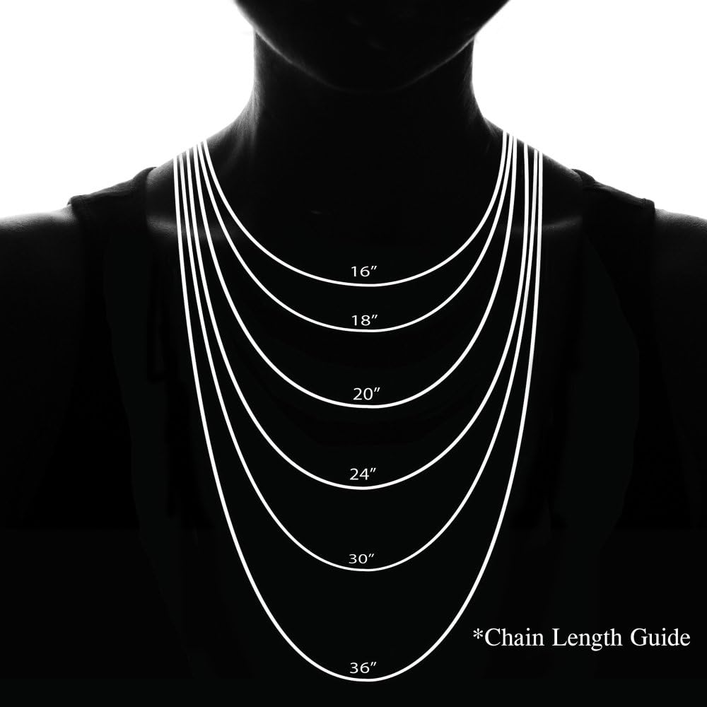 Hoops & Loops 925 Sterling Silver 0.7mm Thin Cable Chain Necklace for Women Men,Silver, Yellow, Rose Gold (16, 18, 20, 24, 30 Inches)