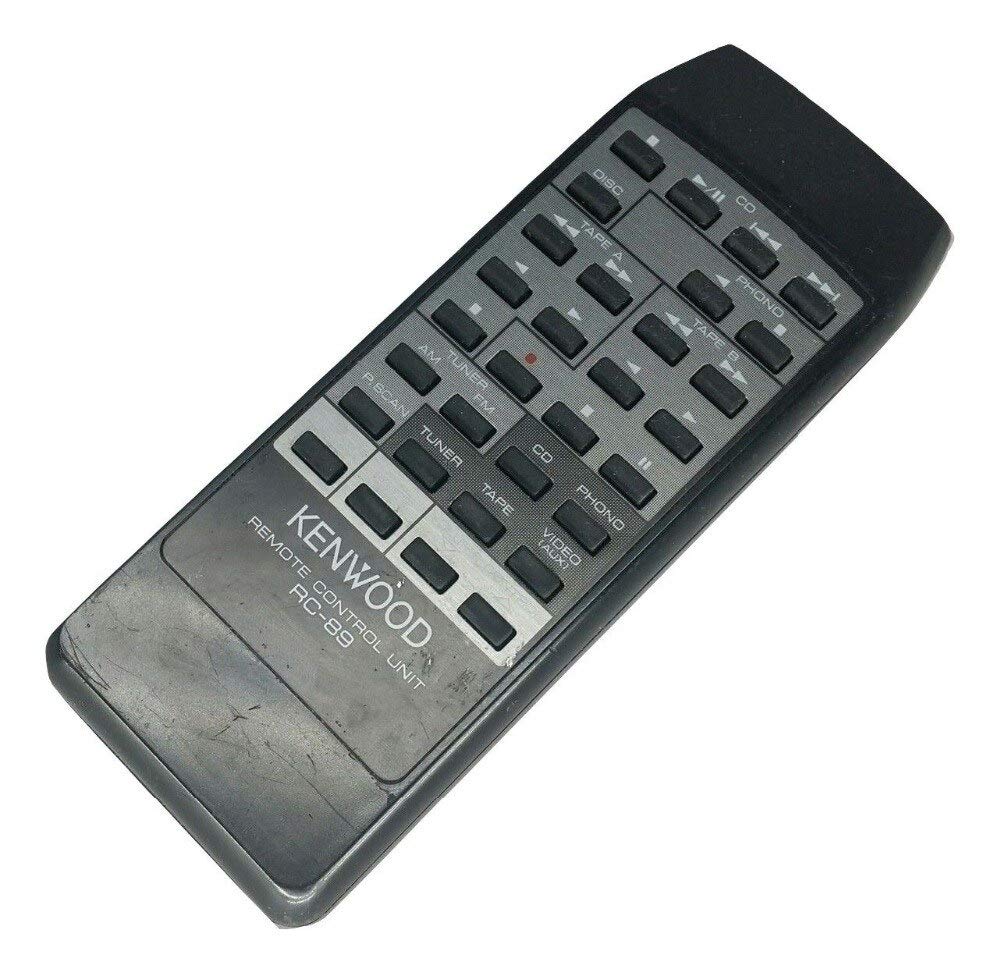 Replacement Remote Control, Original RC-89 for Kenwood AV Receiver
