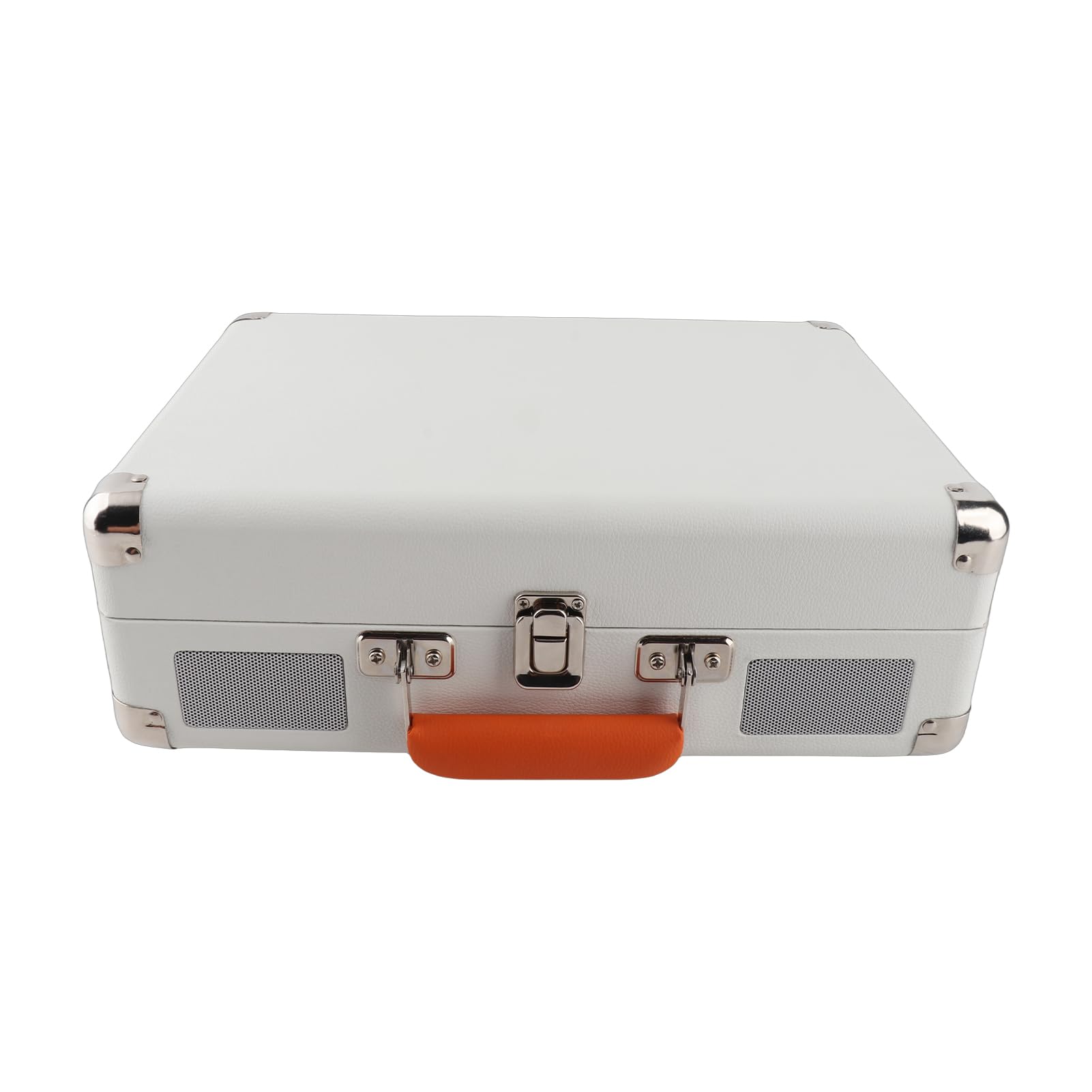 SEAFRONT Giradischi Giradischi Riproduzione Wireless retrò con Supporto Scheda SD USB 33 45 78 Giri/min Altoparlanti Incorporati Porta da 3,5 Mm per Ascolto di Musica Domestica (WHITE)
