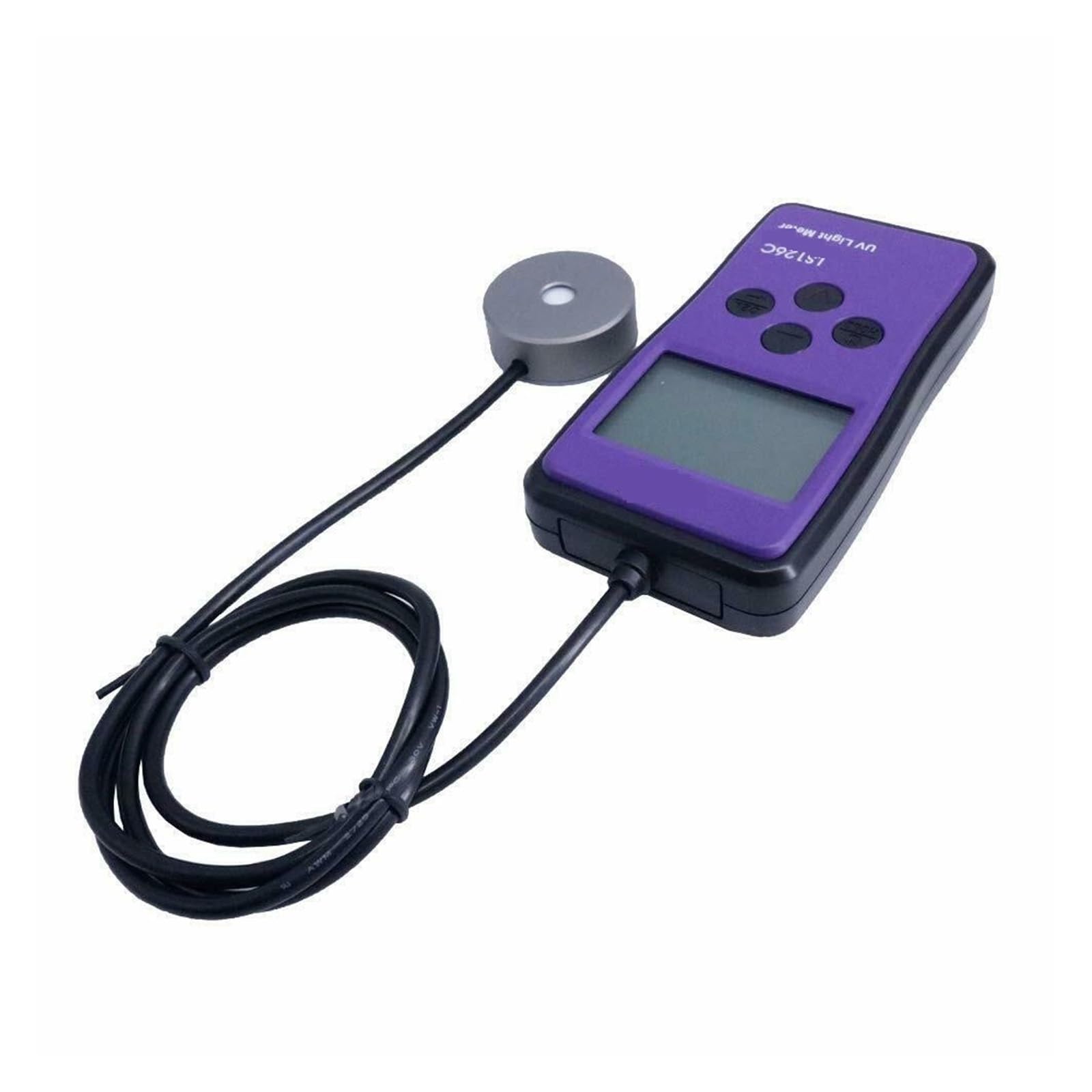 Przenośny miernik intensywności promieniowania UV Miernik światła UV z Bluetooth Radiometr UV Zakres pomiarowy od 0 do 20000 UW/cm2 Przenośny i trwały