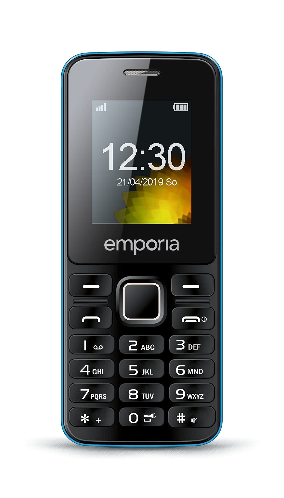 Emporia Telme MD212 - Mobile Phone, Black