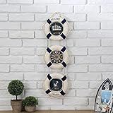 Retro Style: Vintage French Country toskanischen Stil Uhr, mit praktischer und schöner Kombination, perfekt für Wohnzimmer, Schlafzimmer, Küche, Büro, Café, Restaurant, Bar oder Hotel Dekor