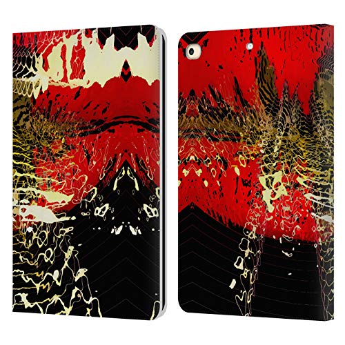 Housse iPad 9.7 Haroulita design abstrait idéale pour travailler au café