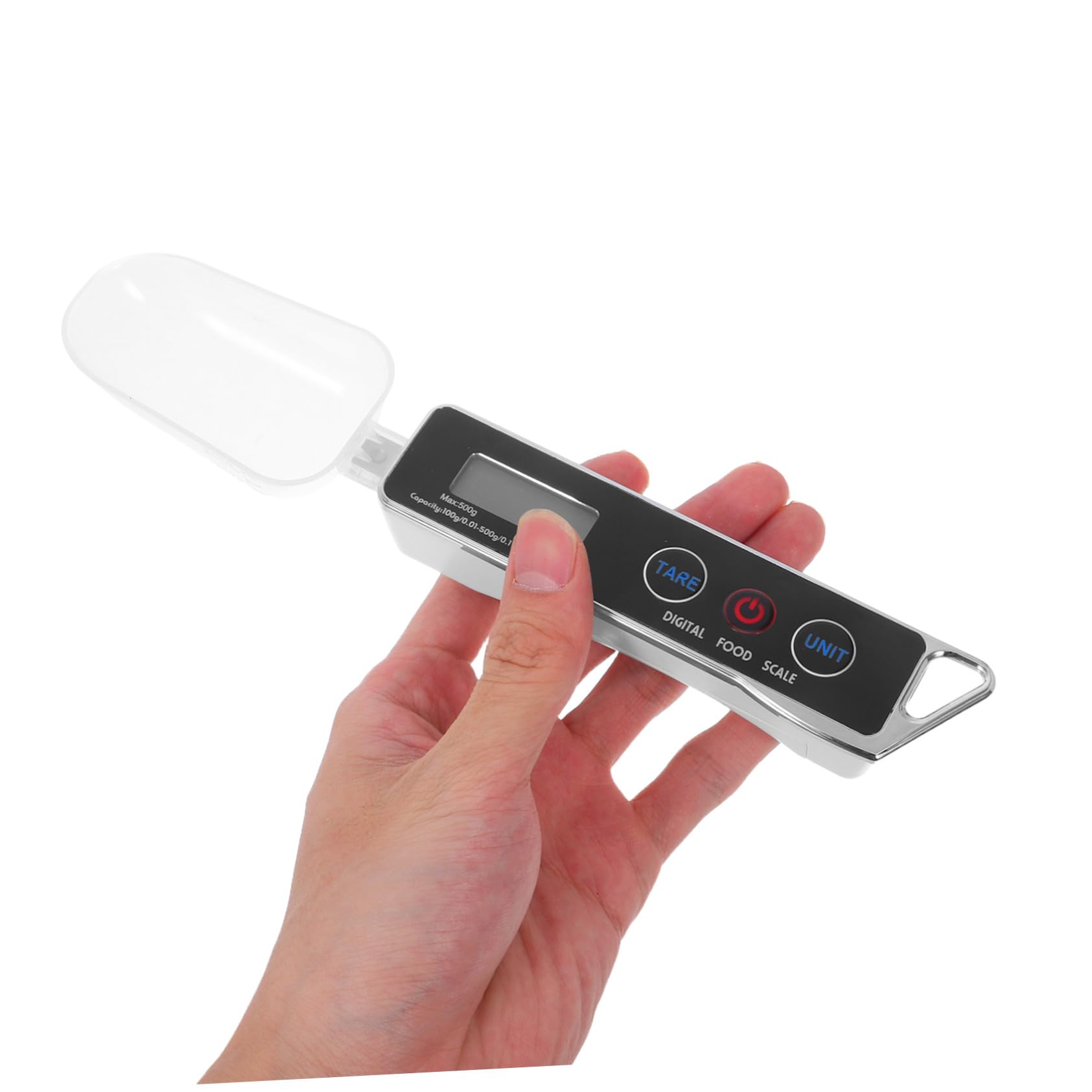 ABOOFAN 4 Juegos de cocina electronica mini de alimentos eléctrica electrónica cucharas de medición de báscula de cocina el plastico