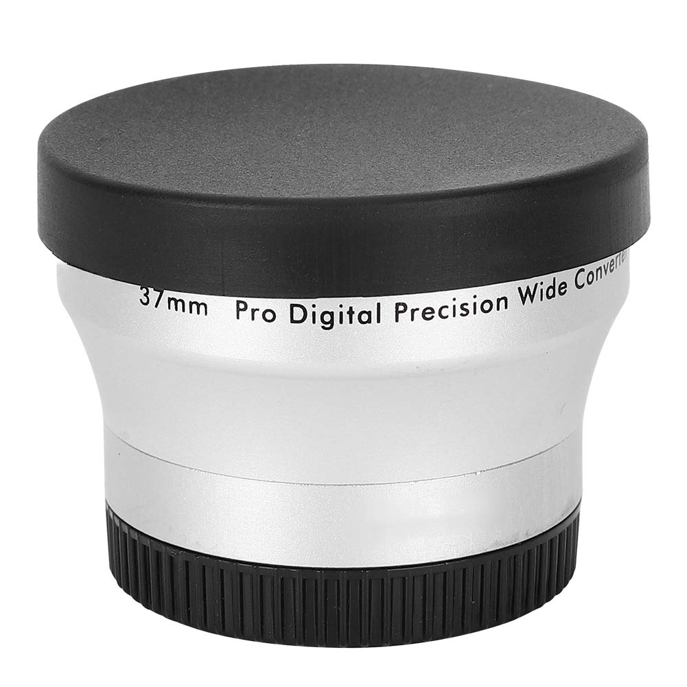 Objectif Grand Angle 0.45X Argent Verre Optique pour Caméscope 37mm