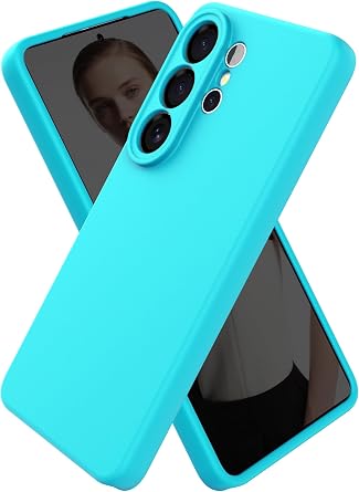 CUZMIGO Liquid Silicone Case for Samsung Galaxy S26 Ultra, Glacier Blue | Soft Liquid Silicone, Raised Camera Lens Protection, Multiple Neon Bright Colors, Microfiber Lining, Smooth Grip, Slim Fit