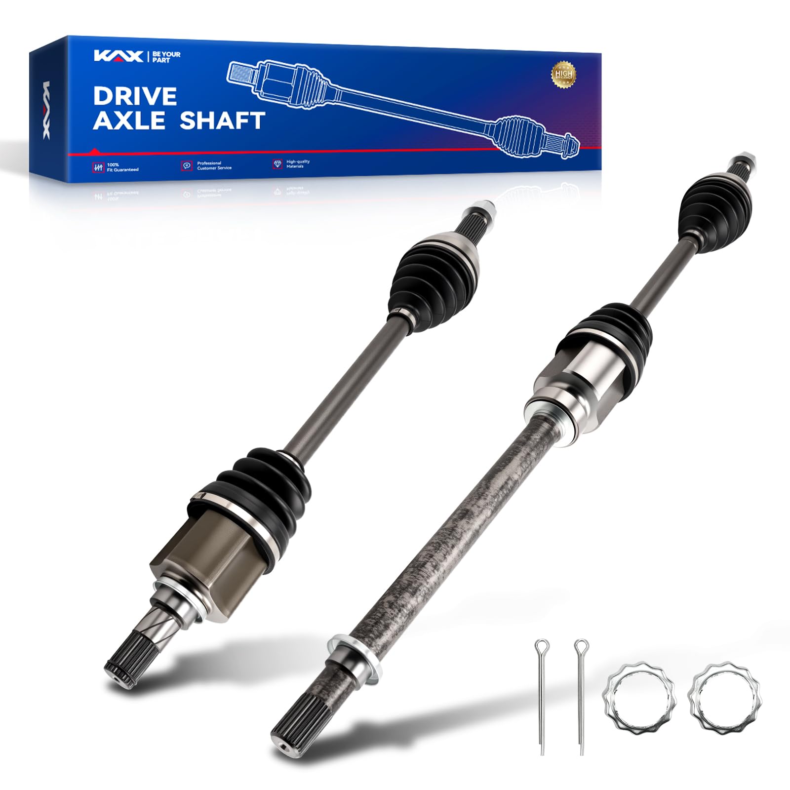 KAX CV Axle Front Driver and Passenger Side for Nissan Altima 2013-2018