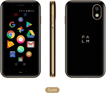 Palm Phone PVG100 The Small Premium Unlocked Phone with 32GB Memory and 12MP Camera Gold