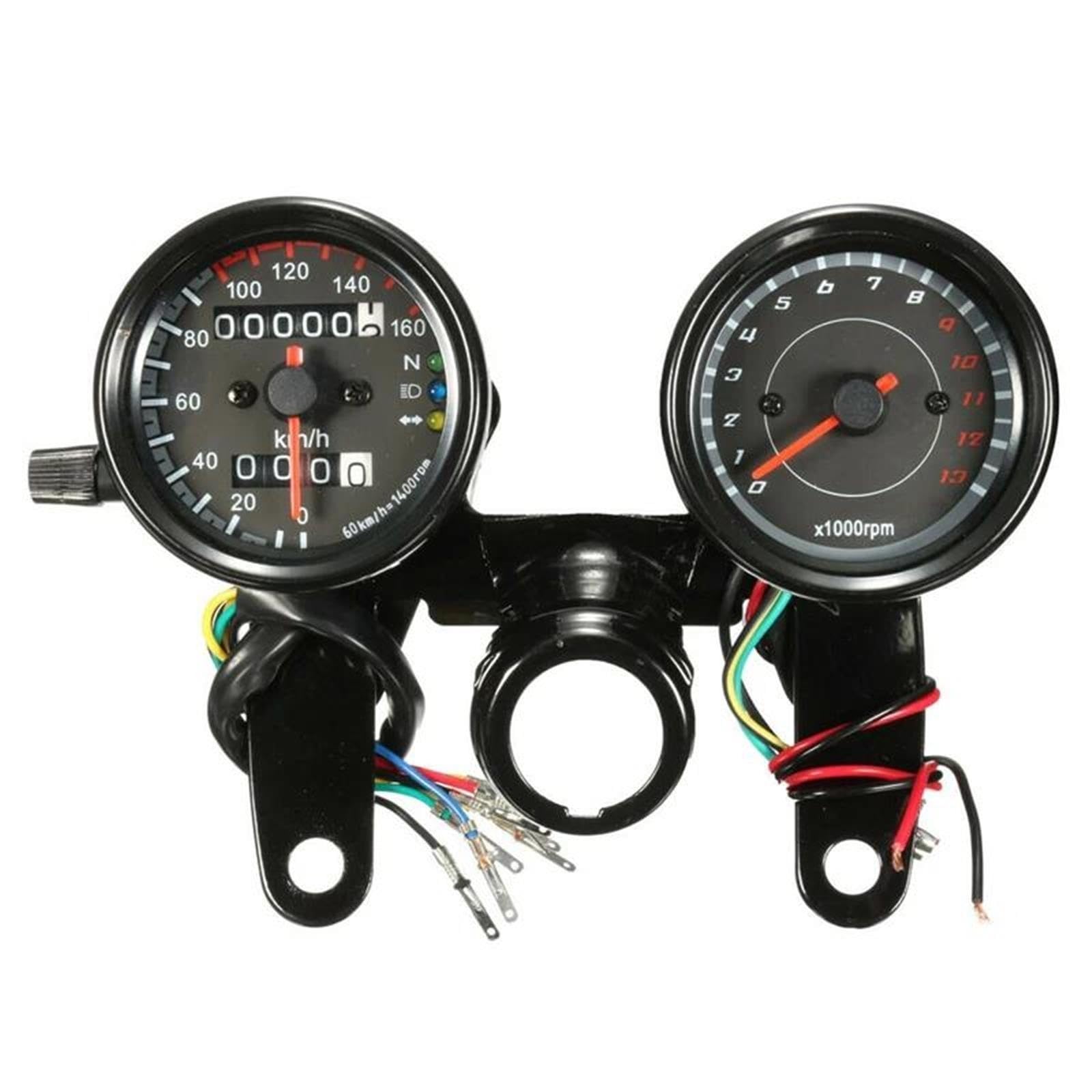 Tacómetro Universal Para Odómetro Motocicleta 2 En 1