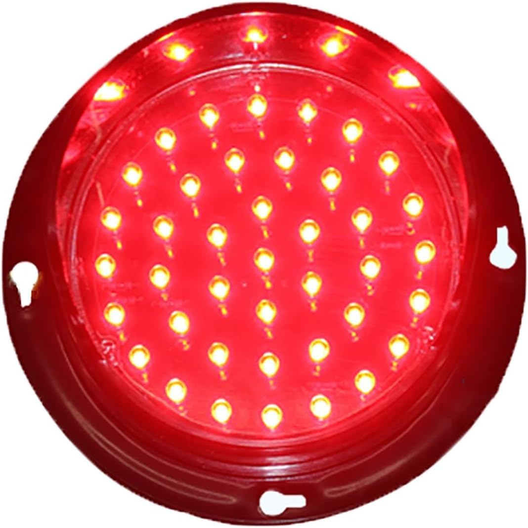 Kompaktowa lampa świetlna LED z kierunkowskazem, 1 strzałka świetlna o średnicy 100 mm i wskaźnik sygnalizacji(12v)