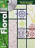 Floral Vector Motifs (Dover Electronic Clip Art)