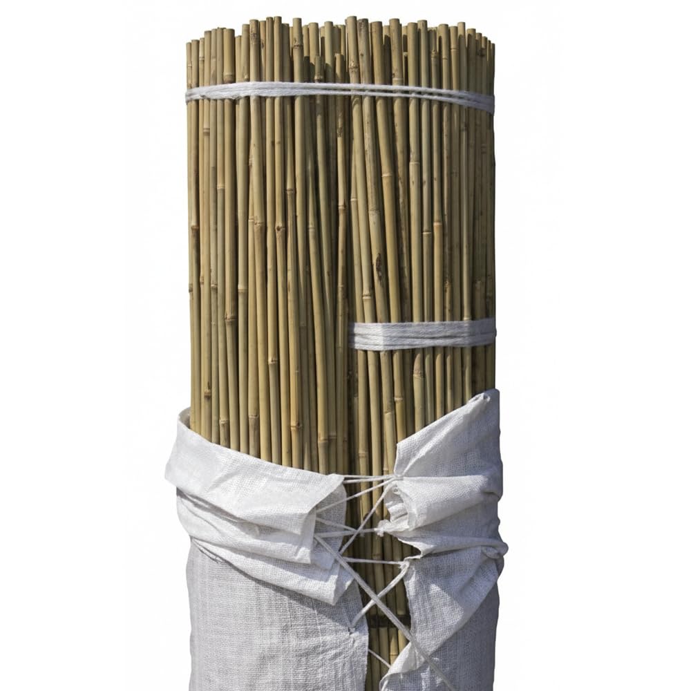 Suinga Set di 500 Tutori in Bambù per Piante 90 cm (6-8 mm) – Canne di Bambù, Supporti per Ortaggi, Pomodori, Alberi e Giardinaggio