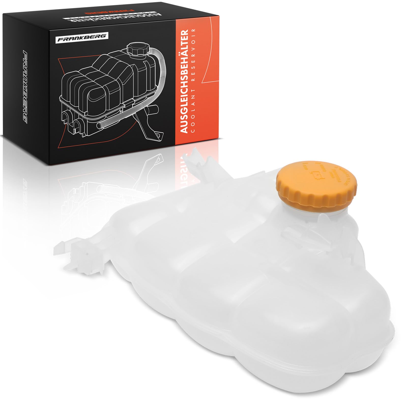 Frankberg Vase d'expansion du liquide de refroidissement, réservoir de | Compatible avec: Meriva X03