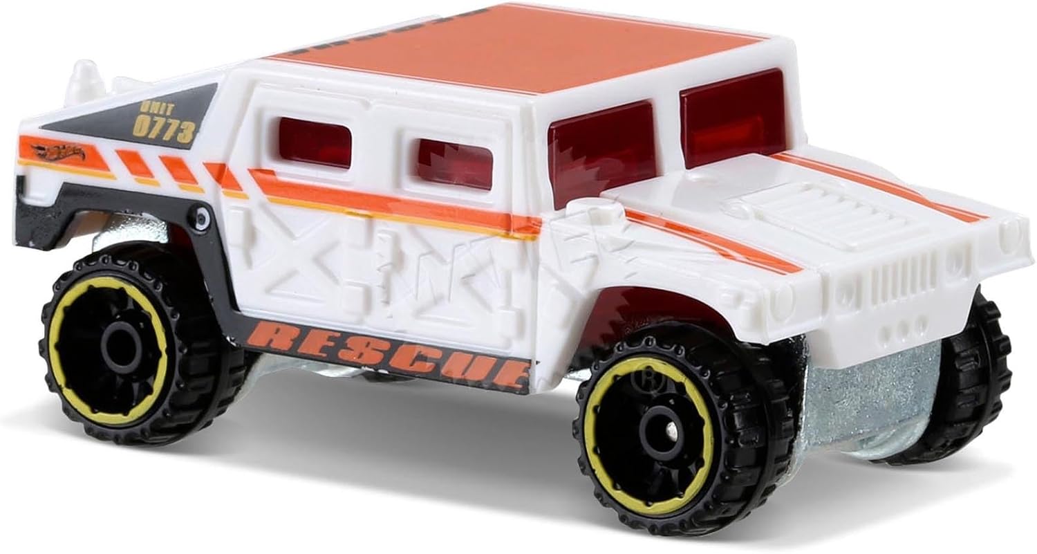 Humvee Hot Wheels 2016 HW Rescue 1:64 Scale Collectible Die Cast Metal Toy Car Model #8/10